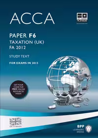 خرید و دانلود نسخه کامل کتاب ACCA F6 - Tax FA2012 - Study Text 2013