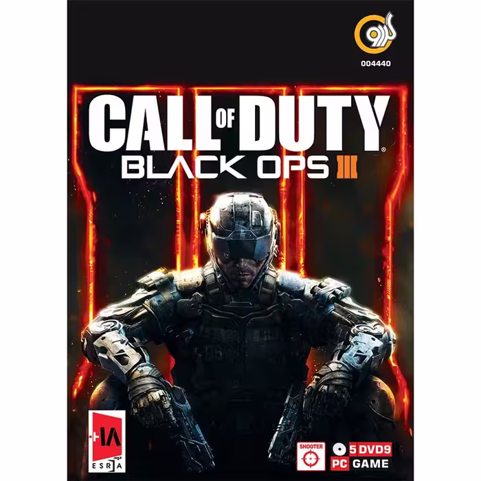 بازی کامپیوتری Call Of Duty Black Ops III نسخه PC عرضه شده توسط گردو در 5DVD9