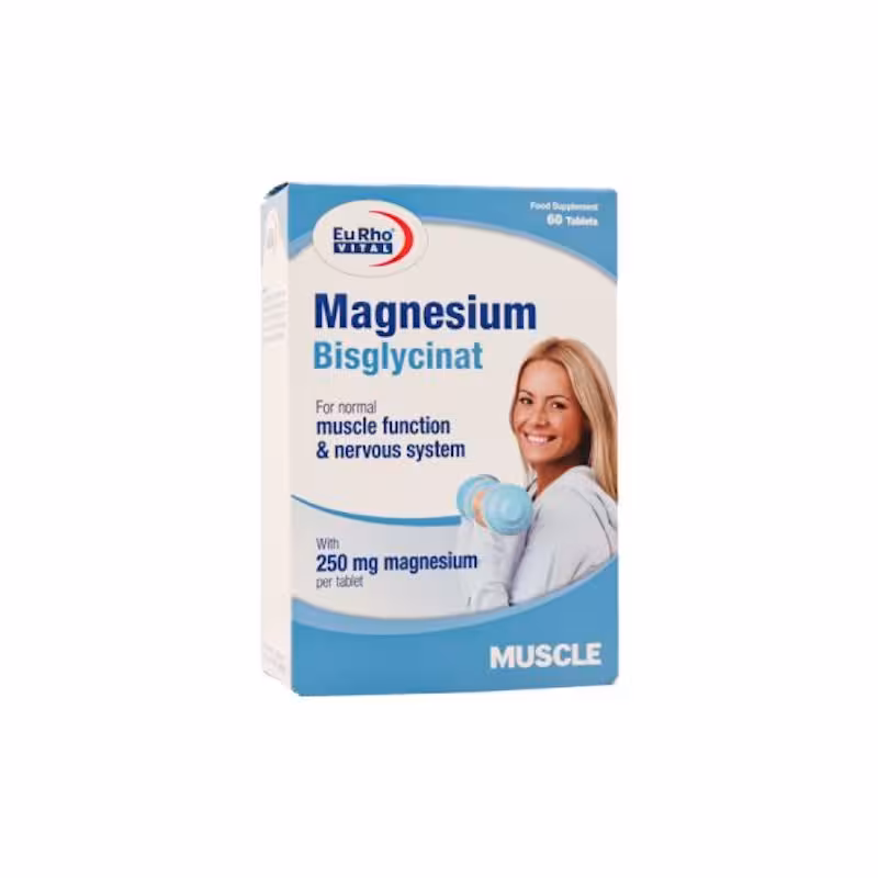 قرص منیزیم بیس گلایسینات 60عددی