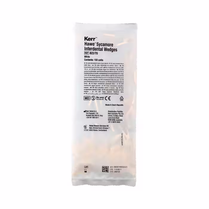 وج چوبی آناتومیک KERR – Hawe Sycamore Interdental Wooden Wedges