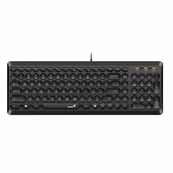 کیبورد جنیوس مدل SLIM STAR Q200 | کالا مکس