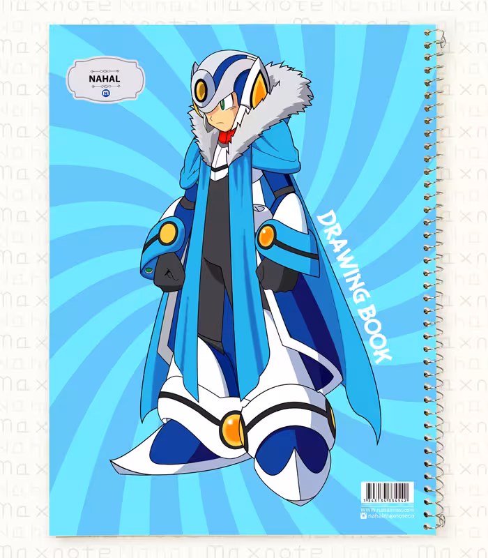 دفتر نقـاشی 30 برگ سیمی کارتونی A4 کد 3454.طرح 2