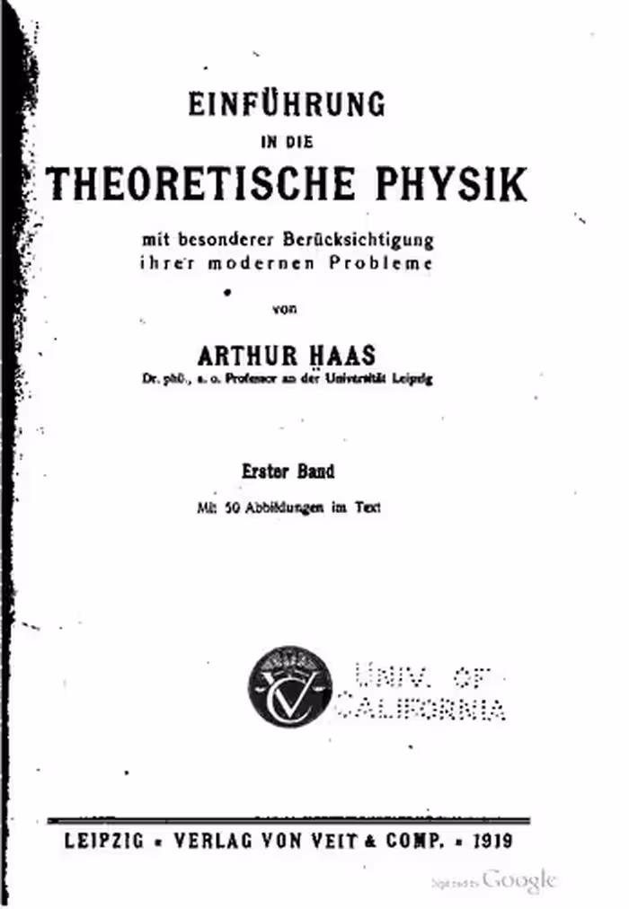 خرید و دانلود نسخه کامل کتاب Einführung in die Theoretische Physik mit besonderer Berücksichtigung ihrer modernen Probleme