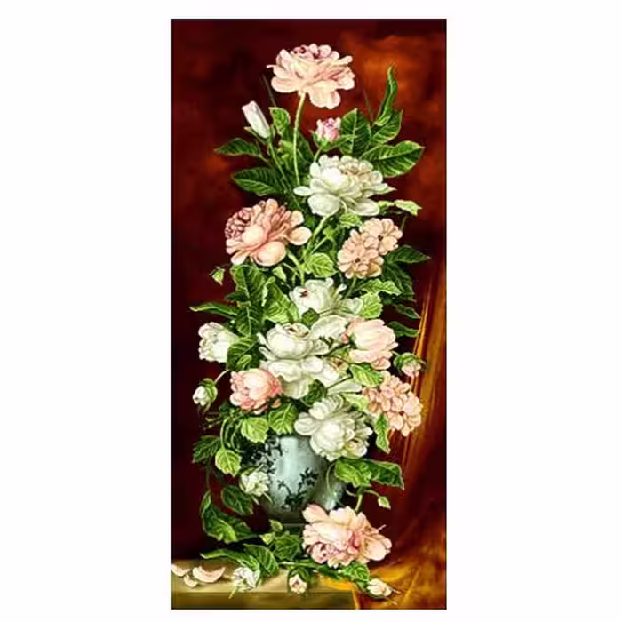 طرح گل وگلدان کد 25198