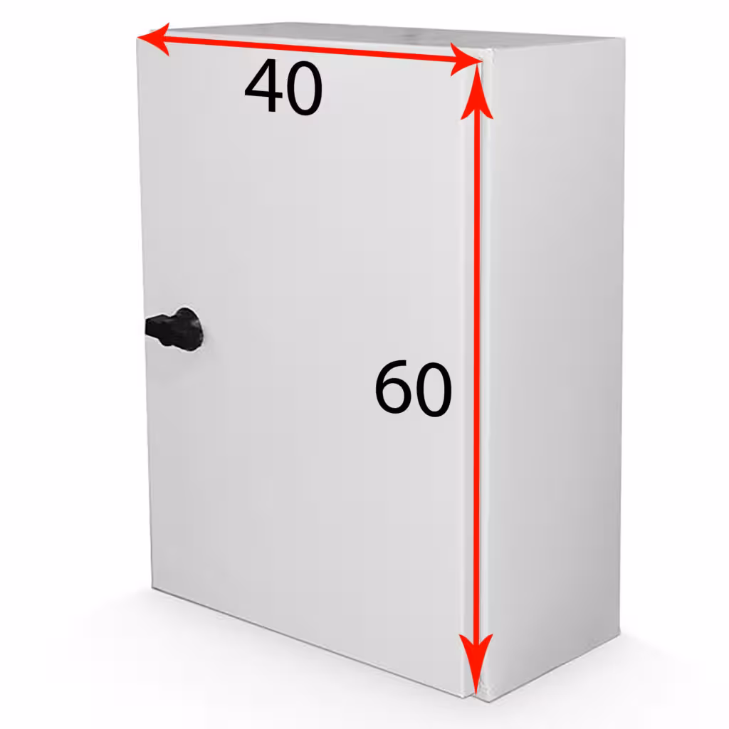 تابلو برق فلزی 60×40 سانتی متر روکار