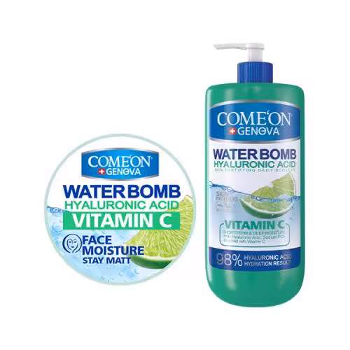کرم ژل آبرسان واتر بمب کامان مدل VITAMIN C