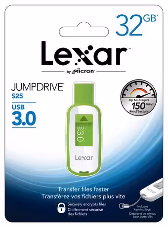 LEXAR FLASH MEMORY USB3 32GB