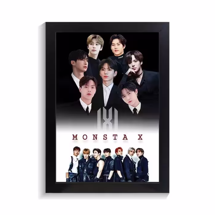 تابلو خواننده طرح Monsta x کد PF-20215