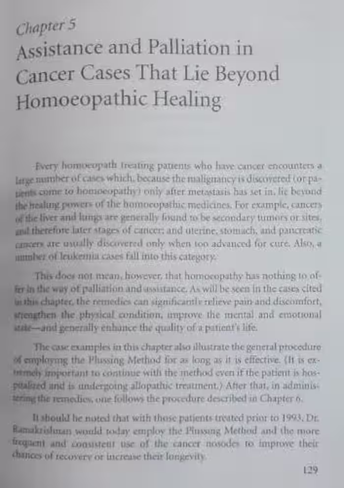 خرید و دانلود نسخه کامل کتاب A Homoeopathic Approach to Cancer. part3
