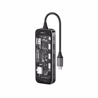 هاب USB-C با 10 پورت، برند رسی مدل RH22، برای اتصال چندین دستگاه