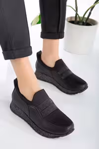 کفش ورزشی کلاسیک روزانه ارتوپدی زنانه oxfordloafer espadrille Shoes – 813