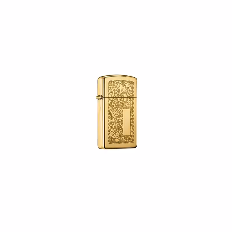 فندک اورجینال زیپو مدل 13619 SLM BRASS VENETIAN 1652B