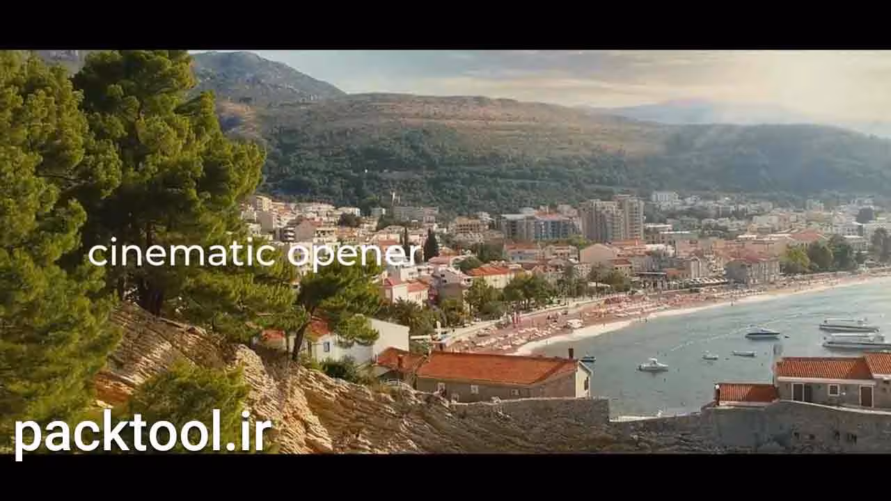 پروژه آماده اسلایدشو اوپنر داوینچی ریزالو Cinematic Dynamic Opener - پک تول