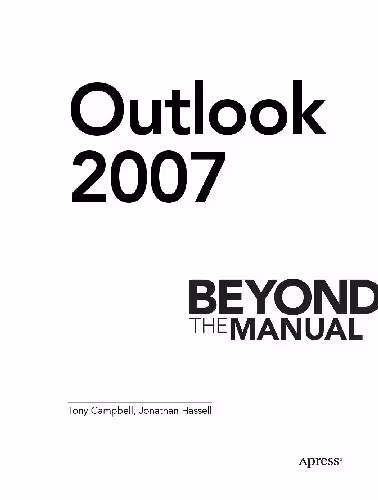 خرید و دانلود نسخه کامل کتاب Outlook 2007 Beyond the Manual