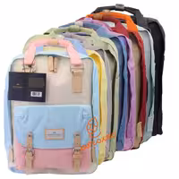 قیمت  و خرید کوله پشتی تک زیپ بزرگ کد DH-5220 دونات DOUGHNUT