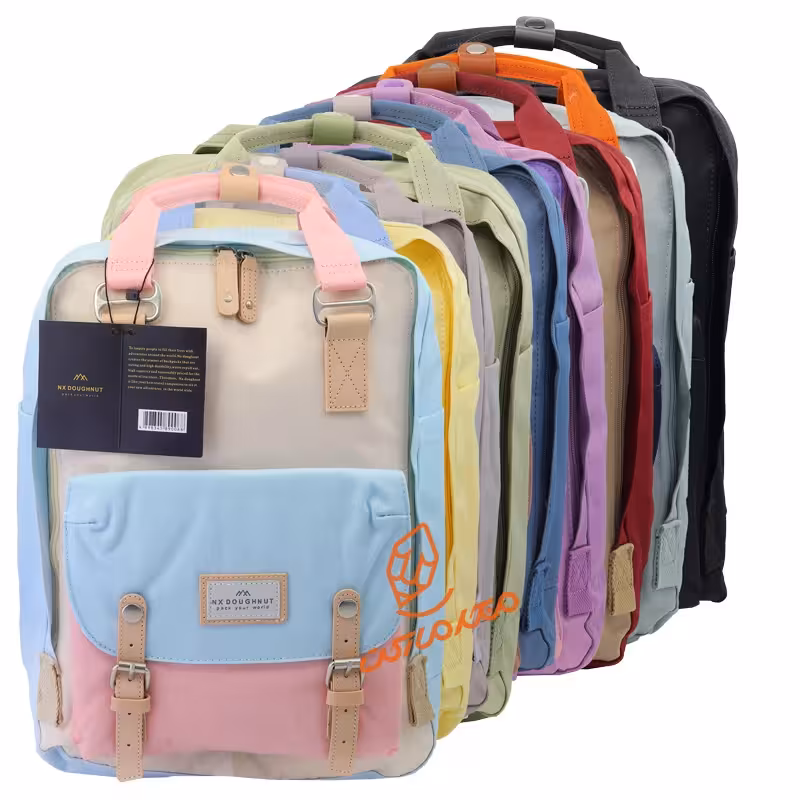 قیمت  و خرید کوله پشتی تک زیپ بزرگ کد DH-5220 دونات DOUGHNUT