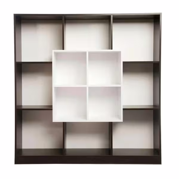 کتابخانه مدل FH36 / آماده ارسال رنگ قهوه ای روشن