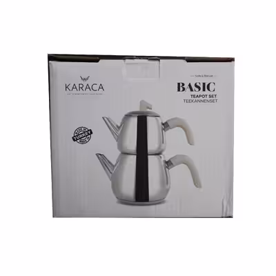 ست کتری و قوری کاراجا مدل basic کد 41_7020