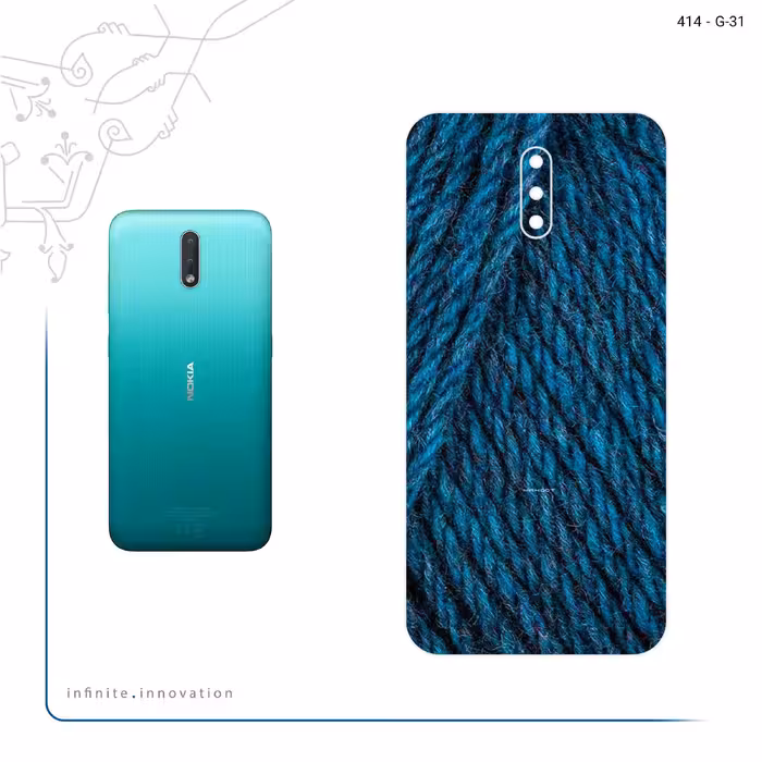 برچسب پوششی ماهوت مدل Fabric Texture 1 مناسب برای گوشی موبایل نوکیا 2.3