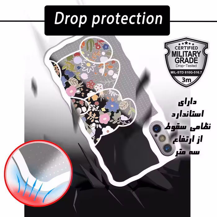 کاور لاین کینگ مدل khersmojdar مناسب برای گوشی موبایل اپل iPhone X/Xs