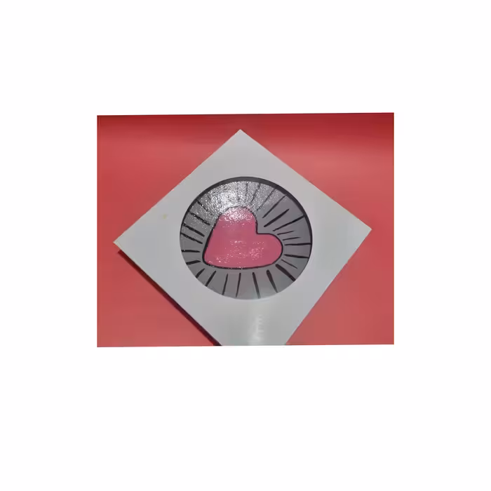 بشقاب دیوارکوب سفالی طرح قلب کد 130