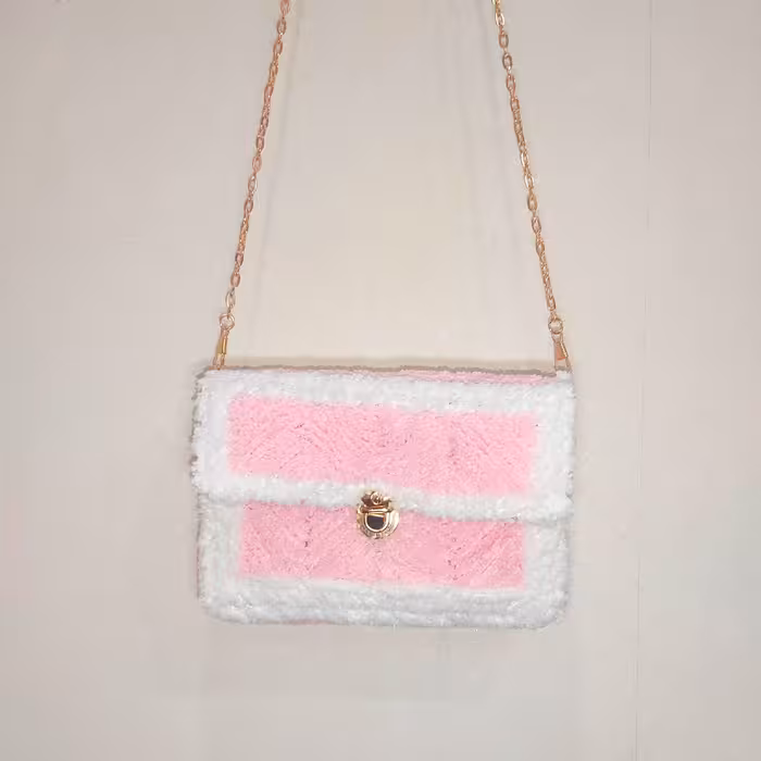 کیف بافتنی مدل بیوتی