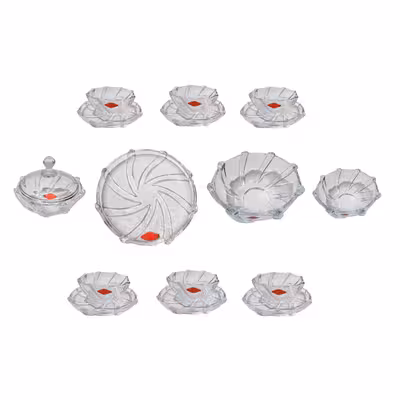 سرویس پذیرایی 16 پارچه بوهمیا مدل تورنادو 2021 کد 777