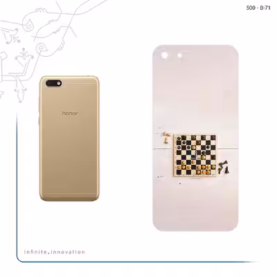 برچسب پوششی ماهوت مدل Chess مناسب برای گوشی موبایل آنر 7S