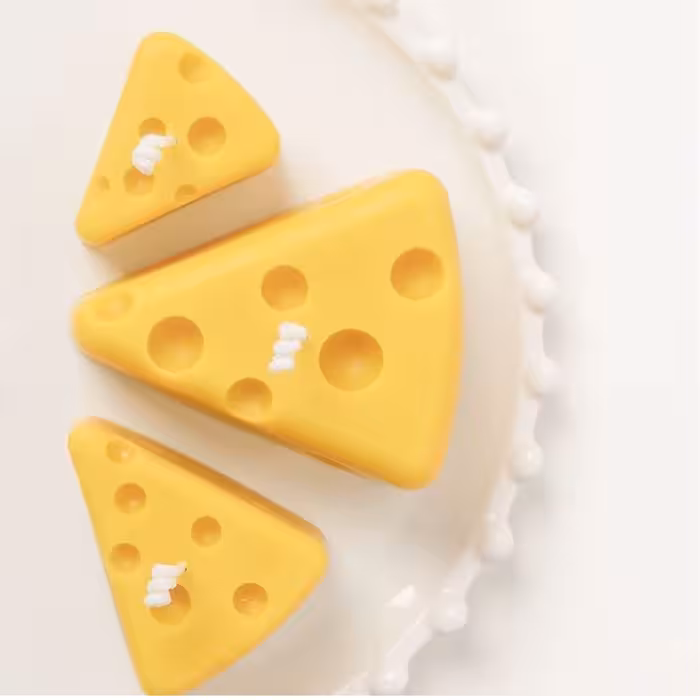 قالب شمع مدل اسلایس پنیر