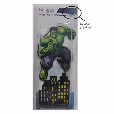 ابزار تزیین کیک به گز مدل هالک مجموعه 2 عددی