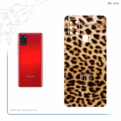 برچسب پوششی ماهوت مدل Leopard Skin مناسب برای گوشی موبایل سامسونگ Galaxy A21s
