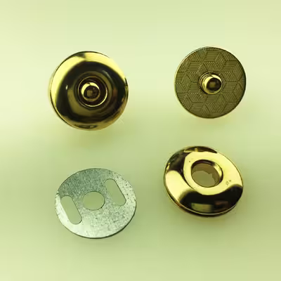 دکمه چرم دوزی کد GOL5 بسته 5 عددی