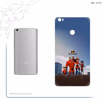 برچسب پوششی ماهوت مدل The Incredibles مناسب برای گوشی موبایل شیائومی Mi Max