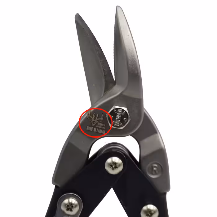 قیچی ورق بر مدل سویفت کد YP-S-R-L-TAIWAN-10INCH مجموعه 3 عددی