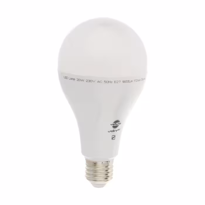 لامپ اس ام دی فوق کم مصرف 20 وات پارس شهاب مدل ka020 پایه E27