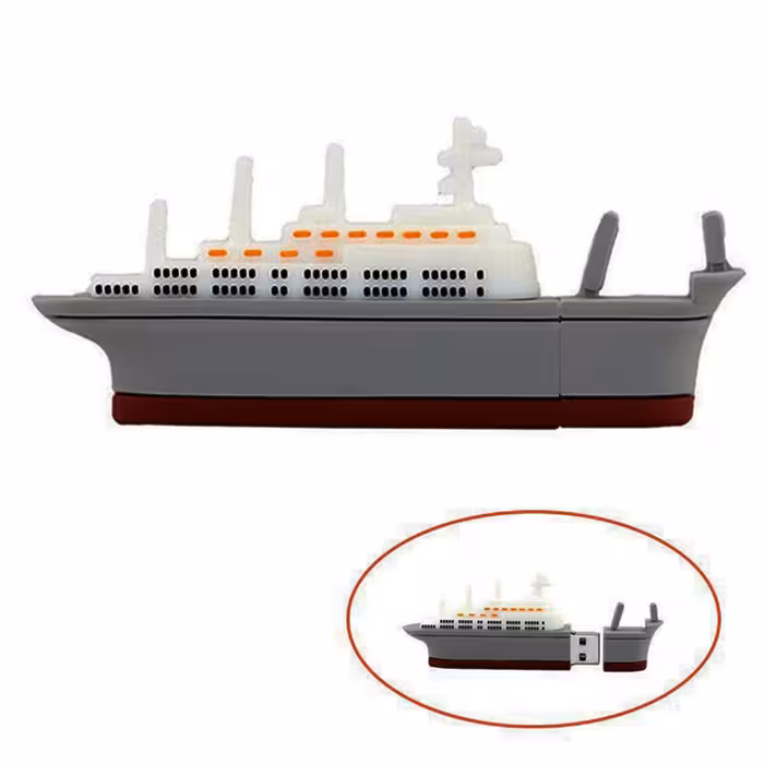 فلش مموری طرح کشتی مسافربری مدل Ul-Ship02 ظرفیت 64 گیگابایت