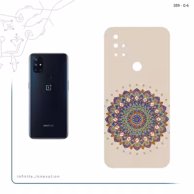 برچسب پوششی ماهوت مدل Art of Illumination 5 مناسب برای گوشی موبایل وان پلاس Nord N10 5G