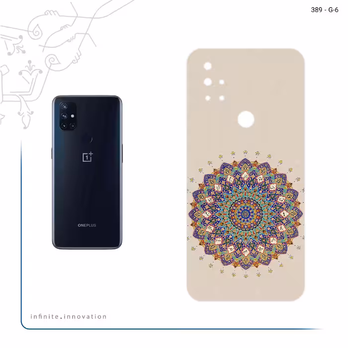 برچسب پوششی ماهوت مدل Art of Illumination 5 مناسب برای گوشی موبایل وان پلاس Nord N10 5G