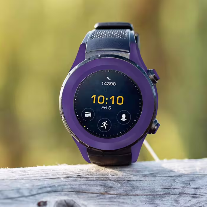 برچسب ماهوت طرح Matte-BlueBerry مناسب برای ساعت هوشمند هوآوی Watch 2
