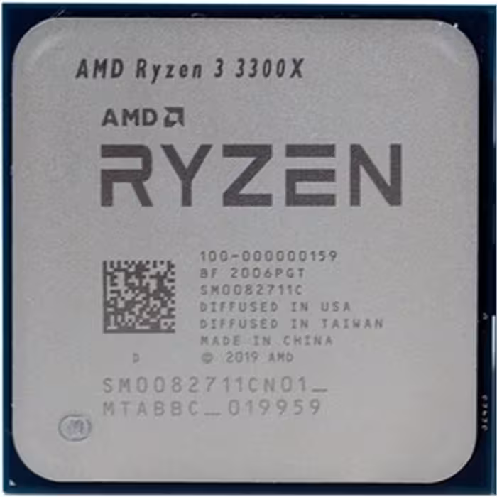 پردازنده تری ای ام دی مدل رایزن3 3300 ایکس با سوکت AM4 و فرکانس 3.8 گیگاهرتز