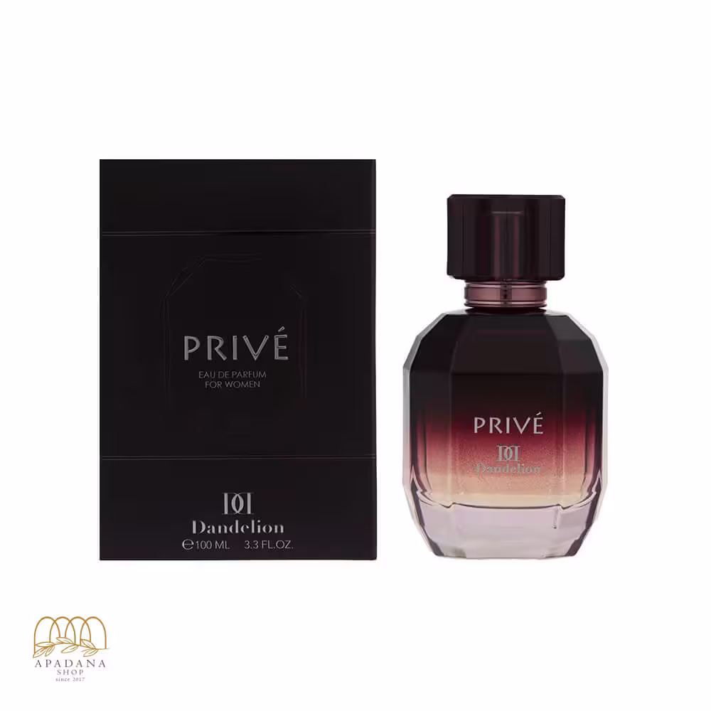 ادو پرفیوم زنانه دندلیون مدل Prive حجم 100 میل