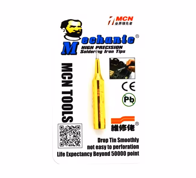 نوک هویه مکانیک طلایی سر صاف مدل 900m-t-i اصلی