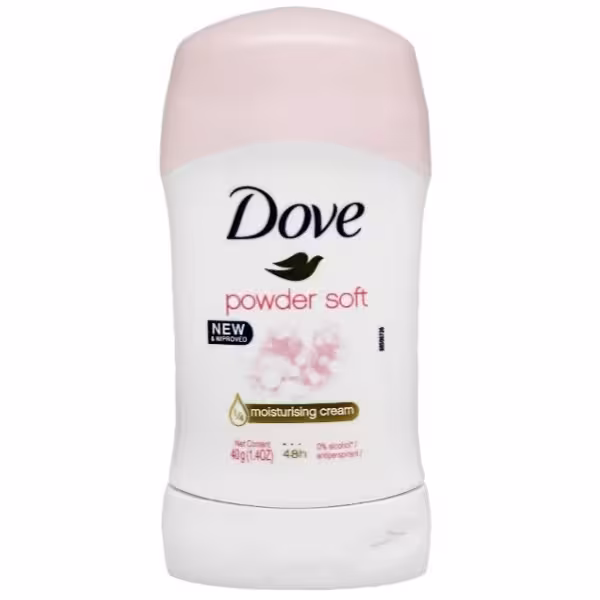استیک ضد تعریق زنانه داو مدل  POWDER SOFT حجم 40 گرم