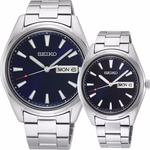 ساعت مچی ست مردانه و زنانه سیکو seiko اورجینال مدل SUR341P1 - SUR353P1