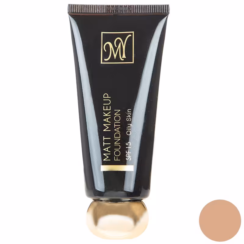 کرم پودر مای سری Black Diamond مدل Matt Makeup شماره 04