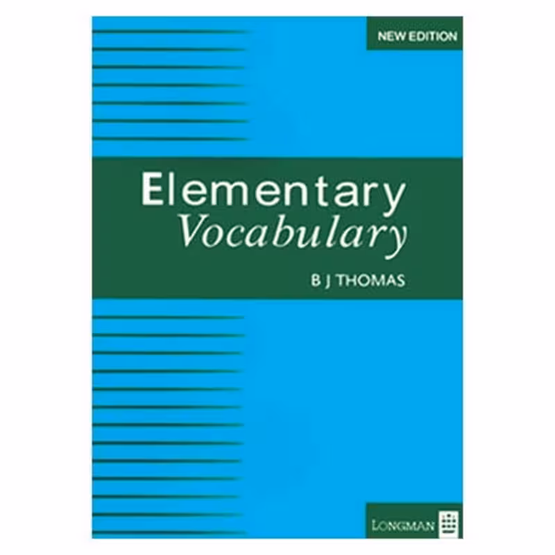 Elementary Vocabulary (B.J.Thomas)
