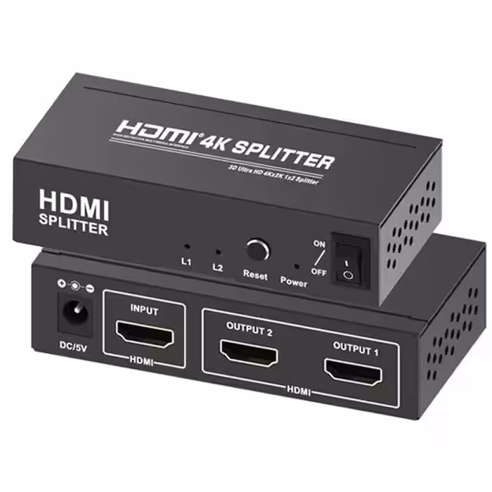 اسپلیتر 2 پورت HDMI ورژن 1.4 تی سی تراست مدل TC-SP-12U