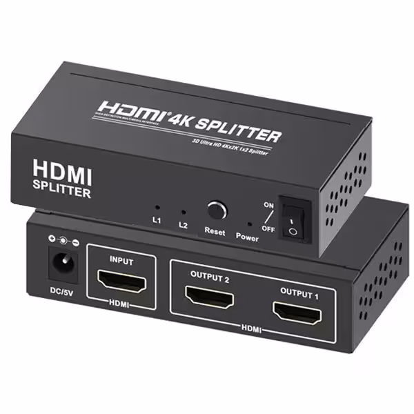 اسپلیتر 2 پورت HDMI ورژن 1.4 تی سی تراست مدل TC-SP-12U
