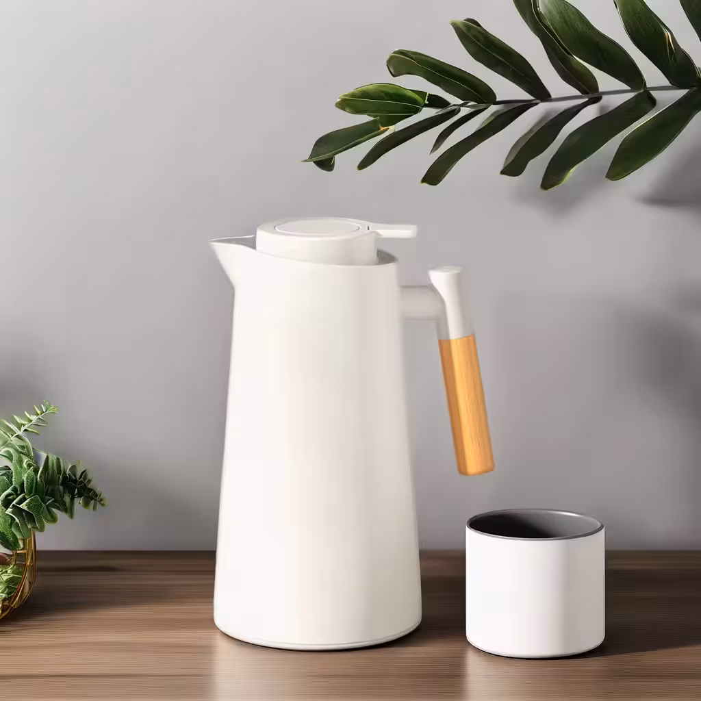 فلاسک 1000 سی‌سی دسته بامبو