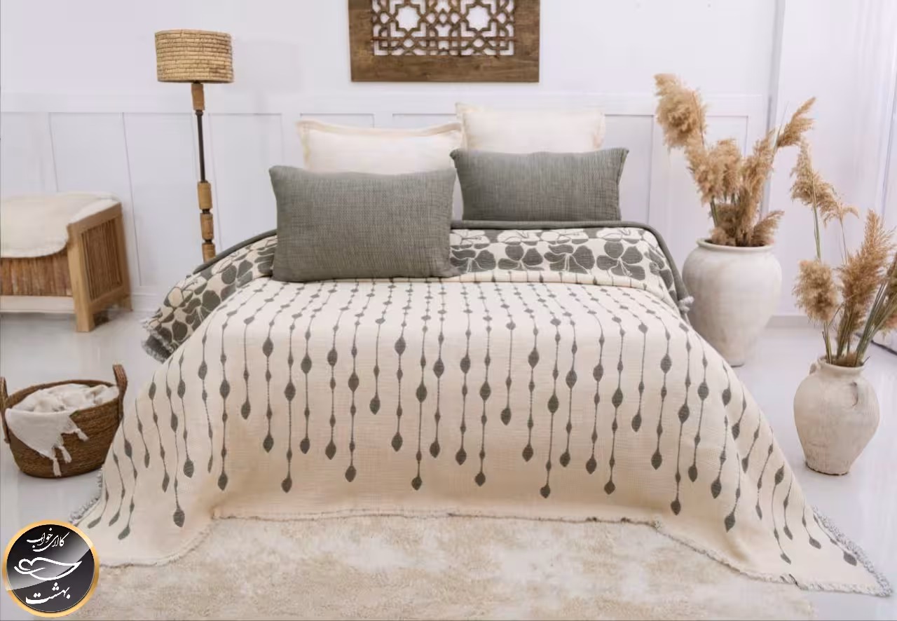 روتختی دونفره برجسته (3تکه) Sole